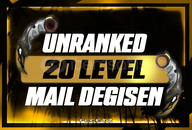 ⭐%100 MAİLLİ UNRANKED READY +20 LEVEL⭐