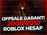 (⭐%100 OFFSALE) 2006-2010 ROBLOX HESAP