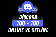 100 ONLİNE ve 100 OFFLİNE ÜYE / HIZLI