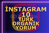 %100 Organik Kaliteli Türk Hesaplardan 10 Yorum