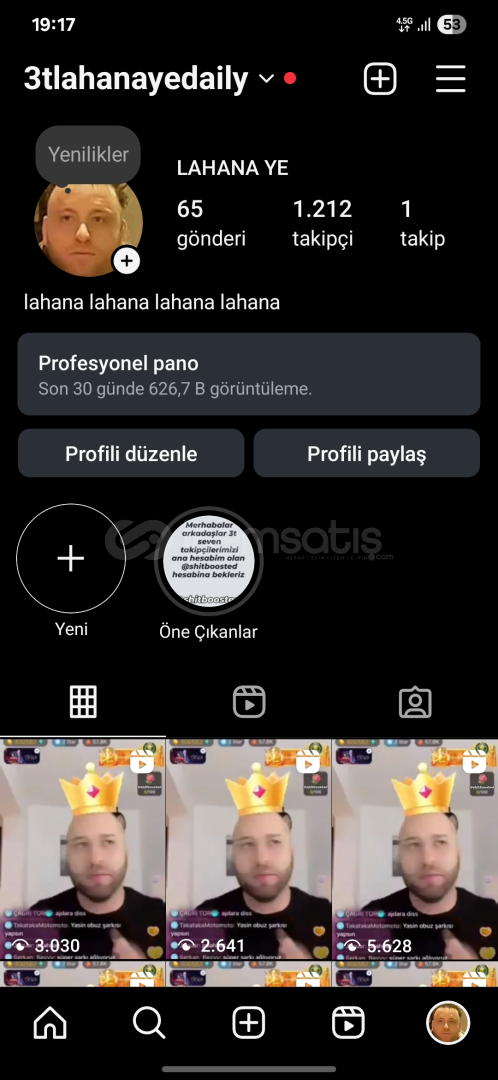 %100 Organik takipçili %100 Organik takipçili