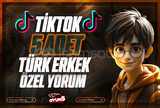 ✨%100 Organik Türk Erkek Özel 5 Adet Yorum✨