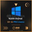 %100 Orjinal Windows 10-11 Pro Lisansı 