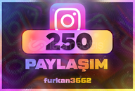 ⭐250 Paylaşım İnstagram [Garantili]⭐