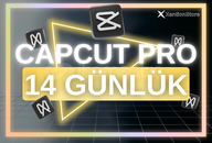 ⚡ %100 PC Giriş Garantili CapCut Pro [14 Gün]