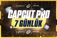⚡%100 PC UYGULAMA GİRİŞ⭐ Capcut Pro [7 Gün]