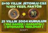 ☢️5 + 10 YILLIK JETON | GARANTİLİ + PARALI OYUN