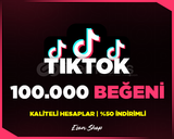 ⭐[100 POST] TİKTOK 100000 GERÇEK BEĞENİ⭐