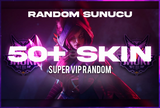 %100 RANDOM SUNUCU - 50-850 SKİN RANDOM HESAP