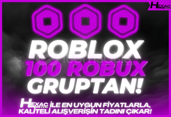 ⭐️100 ROBUX |✅GRUPTAN BEKLEMESİZ GÖNDERİM! ⭐️100 ROBUX |✅GRUPTAN BEKLEMESİZ GÖNDERİM!