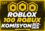 ⭐100 Robux⭐ + KOMİSYON BİZDEN