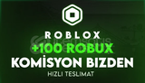 ⭐100 Robux⭐KOMİSYON BİZDEN
