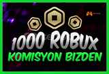 1000 Robux KOMİSYONLU