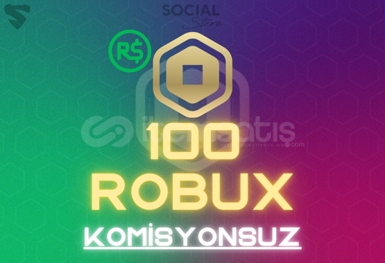100 Robux - Komisyonsuz 100 Robux - Komisyonsuz