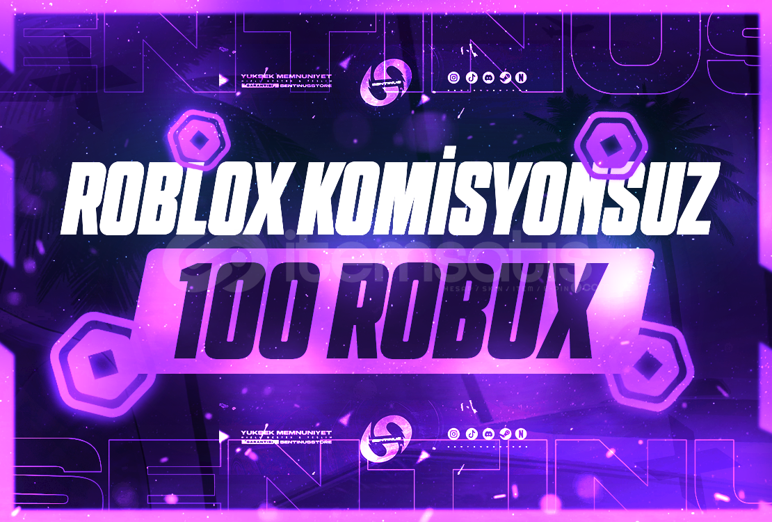 ⭐100 Robux | Komisyonsuz ⭐100 Robux | Komisyonsuz