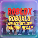  {%100 ROBUXLU} RANDOM HESAP 40-110 robux