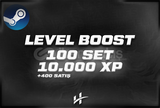 100 SET / 10000 XP - STEAM LEVEL BOOST