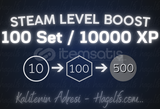 100 SET / 10000 XP - STEAM LEVEL BOOST