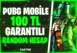 ⭐100TL⭐RANDOM HESAP⭐