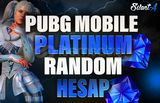 ✨ +50 SKİN PUBG MOBİLE (PLATİNUM RANDOM HESAP)