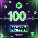 100 SPOTİFY PREMİUM DİNLEYİCİ (GARANTİLİ )