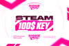 100$ Steam Key | Oto Teslimat