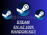 [100$] Steam Random Key / Anında Teslimat