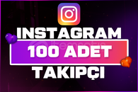100 TAKİPCİ instagram