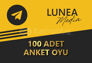 100 TELEGRAM ANKET OYU