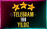 ⭐ 100 TELEGRAM YILDIZI ⭐ [PREMİUM KALİTE]