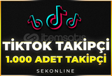 %100 TikTok 1.000 Takipçi