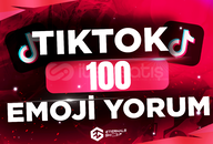 ⭐100 Tiktok Emoji Yorum - KEŞFET ETKİLİ⭐