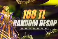 ⭐100 TL PUBG Random Hesap⭐