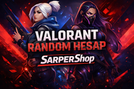 Valorant Random Hesap %100 TR 1-120 SKİN Random