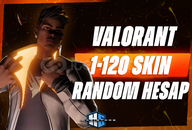 ⚡%100 TR 1-120 SKİN VALORANT RANDOM HESAP⚡