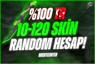 ⭐[%100 TR] 10-120 SKİN GARANTİLİ RANDOM HESAP⭐