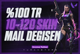 ⚡ %100 TR 10-120 SKİN MAİL DEĞİŞEN ⚡