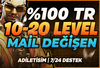 ⭐[100% TR] 10-20 LEVEL MAİL DEĞİŞEN HESAP