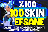 ❤️[%100 Şanslı] 100-300 Skin [SINIRLI STOK]⭐
