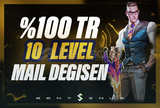 ⭐%100 TR | 10 LEVEL MAİL DEĞİŞEN⭐