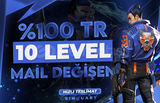 ⭐[%100 TR] 10 LEVEL MAİL DEĞİŞEN