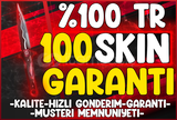 ❤️[%100 TR] 100-300 Skin [EFSANEVİ HESAP]⭐