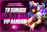  ⭐100% TR➜ 100-850 Skin Random ✧ Oto + Garanti⭐