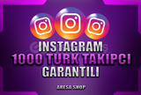 ⭐ %100 TR 1000 TURK TAKIPCI | GARANTILI | ⭐