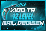 ⭐%100 TR 12 LVL FRESH MAİL DEĞİŞEN HESAP⭐