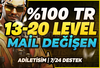 ⭐[100% TR] 13-20 LEVEL MAİL DEĞİŞEN HESAP