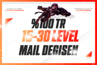 ⭐[%100 TR] 15-30 LEVEL UNRANKED MAİL DEĞİŞEN⭐