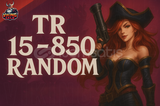✨[%100 TR] 15-850 SKIN LOL RANDOM HESAP ✨