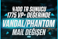 [%100 TR] +1775VP VANDAL/PHANTOM MAİL DEĞİŞEN