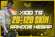 ⭐%100 TR 20-120 SKİN GARANTİLİ Random⭐